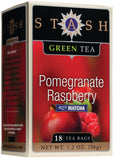 Stash Tea Pomegranate Rasp Green w/Matcha 18 CT