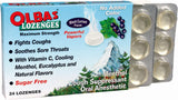 Olbas Herbal Remedies Blackcurrant Lozenges 24ct 12 PC