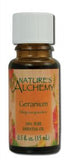 Nature's Alchemy 100% Pure Essential Oil Geranium 0.5 fl oz