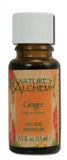 Natures Alchemy Essential Oils Ginger .5 oz