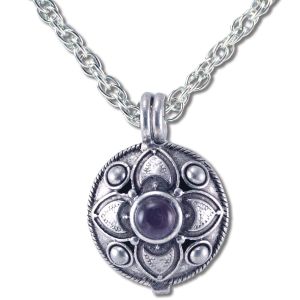Natures Alchemy Diffuser Pendant Necklaces Amethyst Blossom