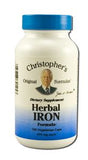 Dr. Christophers Original Formulas Family Formulations Herbal Iron Formula 100 Caps