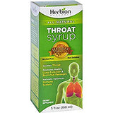 Herbion Naturals Throat Syrup All Natural 5 oz