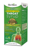 Herbion Naturals Throat Syrup All Natural Sugar Free 5 oz