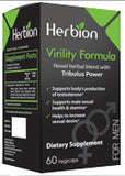 Herbion Naturals Virility Formula 60 Vegetable Capsules