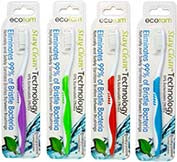 Xyloburst Ecofam Adult Silver Toothbrush 8 PC