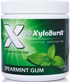 Xyloburst Spearmint Xylitol Gum Jar 100 CT