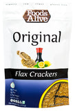 Foods Alive Original Flax Crackers 4 OZ