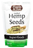 Foods Alive Organic Hulled Hemp Seeds 8 OZ