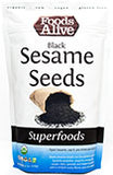 Foods Alive Organic Black Sesame Seeds 12 OZ