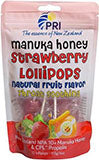 Pacific Resources International Manuka Lollipops Strawberry 12 CT