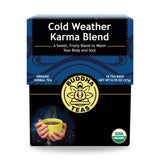 Buddha Teas Organic Premium Tea Blends Cold Weather Karma 18 tea bags