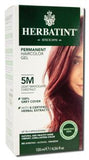 Herbavita Herbatint Permanent Hair Color Light Mahogany Chestnut (5M)