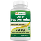 Best Naturals Peppermint Oil 250 mg 120 CAP