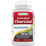 Best Naturals Activated Charcoal 280 mg 250 CAP