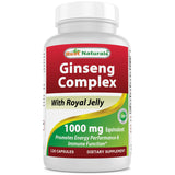 Best Naturals Ginseng Complex 1000 mg 120 CAP