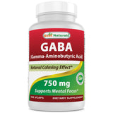 Best Naturals GABA 750 mg 100 VGC