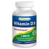 Best Naturals Vitamin D3 1000 IU 240 SFG