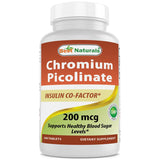 Best Naturals Chromium Picolinate 200 mcg 240 TAB