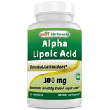 Best Naturals Alpha Lipoic Acid 300 mg 120 CAP
