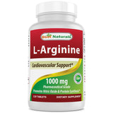 Best Naturals L-Arginine 1000 mg 120 TAB