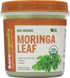 Bare Organics Moringa Leaf Powder 8 OZ