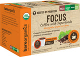 Bare Organics Focus Coffee K-Cups 12 CT