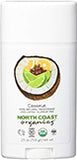 North Coast Organics Coconut Organic Deodorant 2.5 OZ