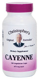 Dr. Christopher's Cayenne 475 mg 100 Vegetarian Capsules