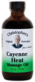 Christopher's Original Formulas Cayenne Heat Massage Oil 4 OZ