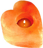 Himalayan Salt Cart Heart Candle Holder 1 EA