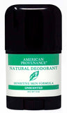 American Provenance Sensitive Deodorant .5 OZ