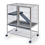 Prevue Hendryx Frisky Ferret Cage - Silver - 25.13