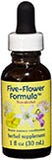 Flower Essence Services Five Flower Dropper Alcohol Free 1 OZ