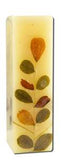 Auroshikha Square (1-1\/2 in x 4-3\/4 in) Flower Candles Patchouli