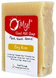 O My! Goat Milk Bay Rum Soap Bar 6 OZ