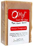 O My! Goat Milk Peaceful Pomegranate Soap 6 OZ