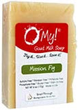 O My! Goat Milk Mission Fig Soap Bar 6 OZ