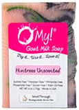 O My! Goat Milk Huntress Unscented Soap 6 OZ