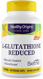 Healthy Origins Setria L-Glutathione Reduced 500 mg 60 Capsules