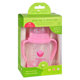 Green Sprouts Cup Sip N Straw Glass 6 Months Plus Pink 1 Count