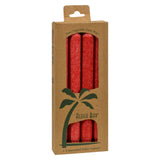 Aloha Bay Palm Tapers Red 4 Candles