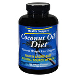 Health Support Coconut Oil Diet 180 Softgel Capsules