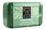One With Nature Dead Sea Mineral Products Soap Peppermint 7 oz