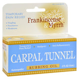 Frankincense and Myrrh Carpal Tunnel Rubbing Oil 0.5 fl oz