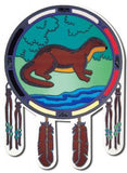 Native Visions Electrostatic Window Transparencies Otter