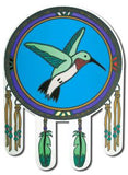 Native Visions Electrostatic Window Transparencies Hummingbird
