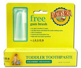 Earths Best Organic Babycare Baby Care Toddler Toothpaste Strawberry Banana 1.6 oz