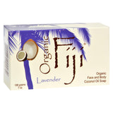 Organic Fiji Organic Face and Body Coconut Oil Soap Lavender 7 oz