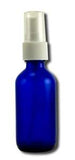 Lotus Light Pure Essential Oils Essential Oil Packaging Supplies Blue Glass Bottle with Sprayer 2 oz